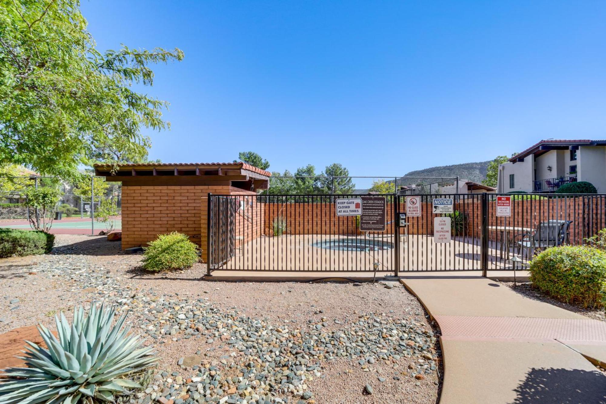 Sedona Condo Mtn Views, Balcony And Hot Tub Access Exterior foto