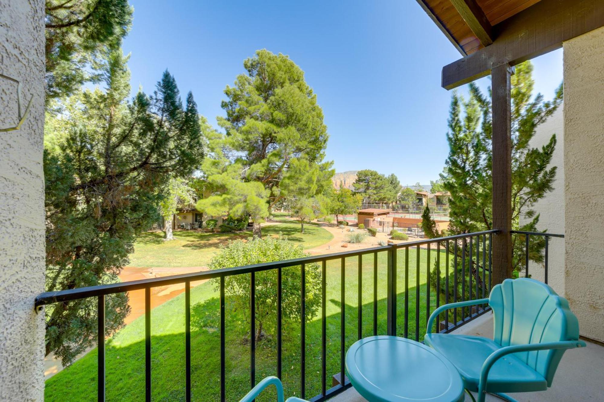 Sedona Condo Mtn Views, Balcony And Hot Tub Access Exterior foto